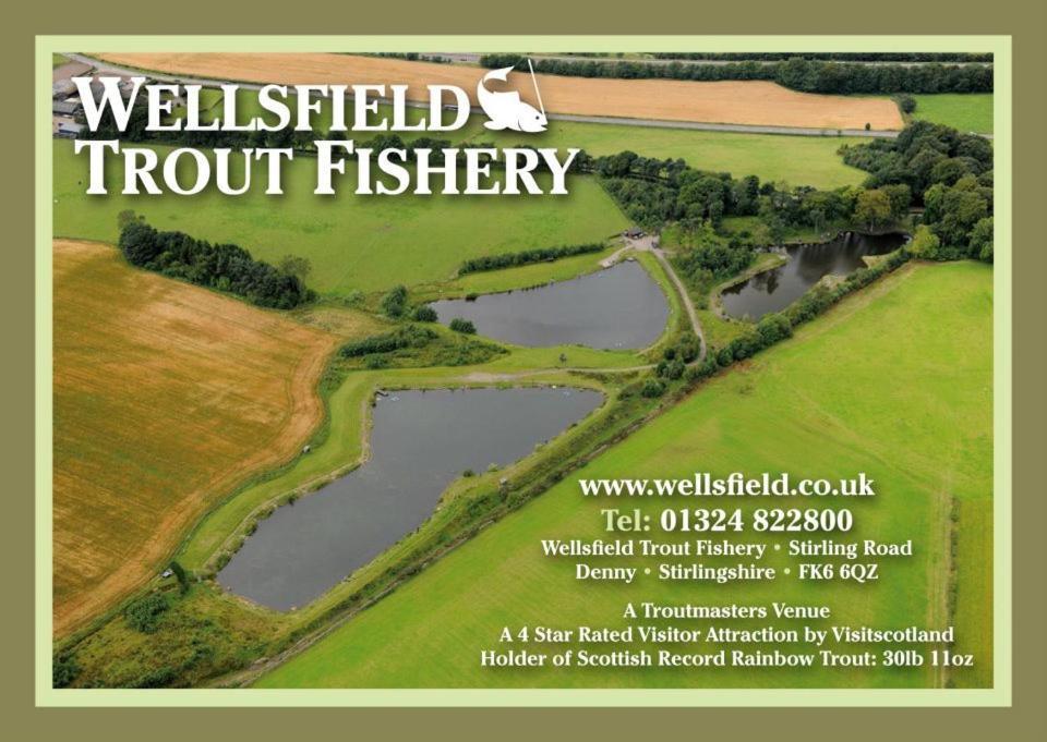Wellsfield Farm Holiday Lodges 스털링 외부 사진